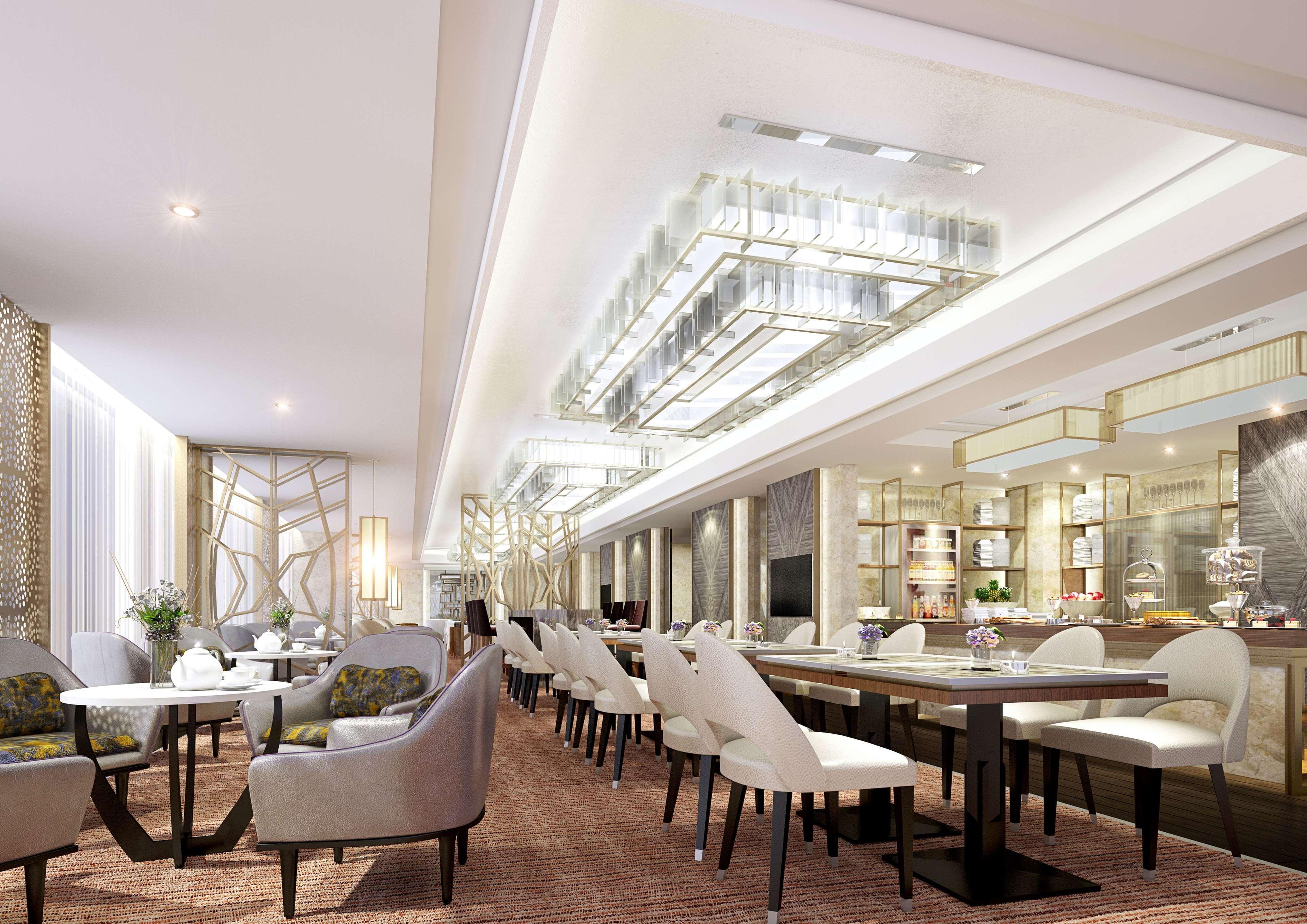 Hilton Manila Hotel Пасай Екстериор снимка The restaurant