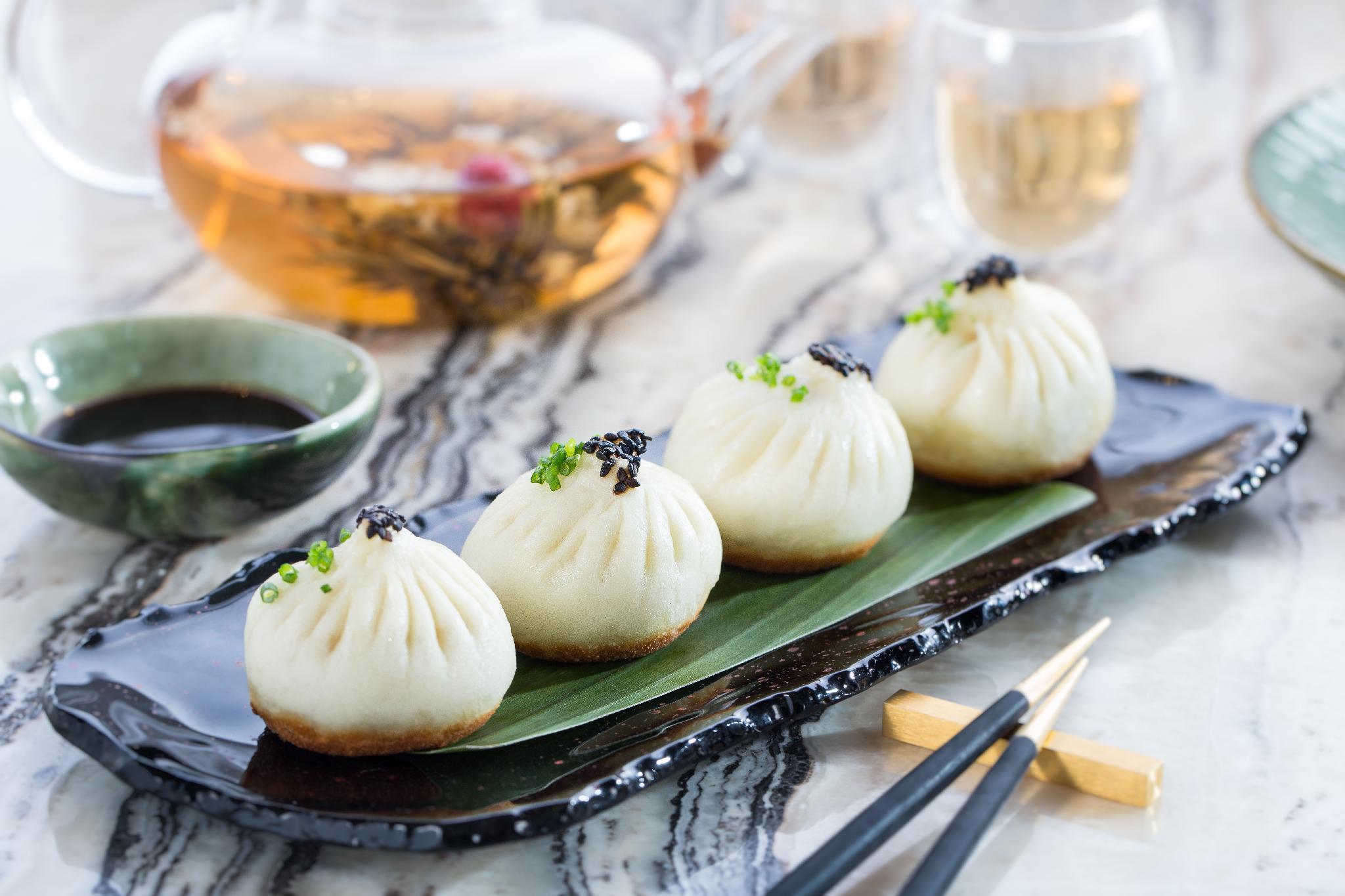 Hilton Manila Hotel Пасай Екстериор снимка Steamed baozi
