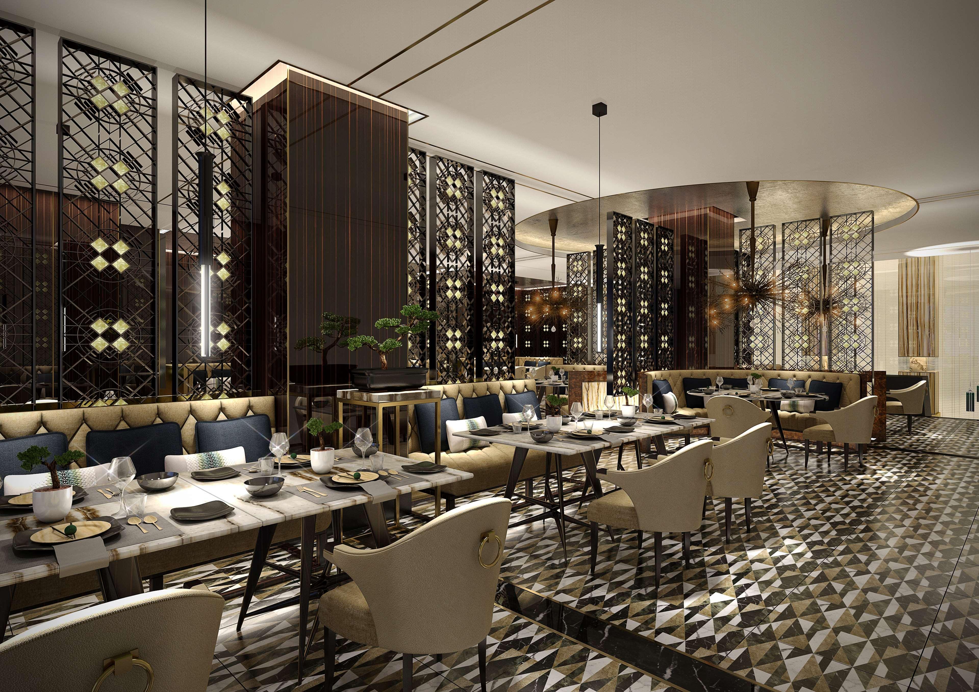 Hilton Manila Hotel Пасай Екстериор снимка The restaurant