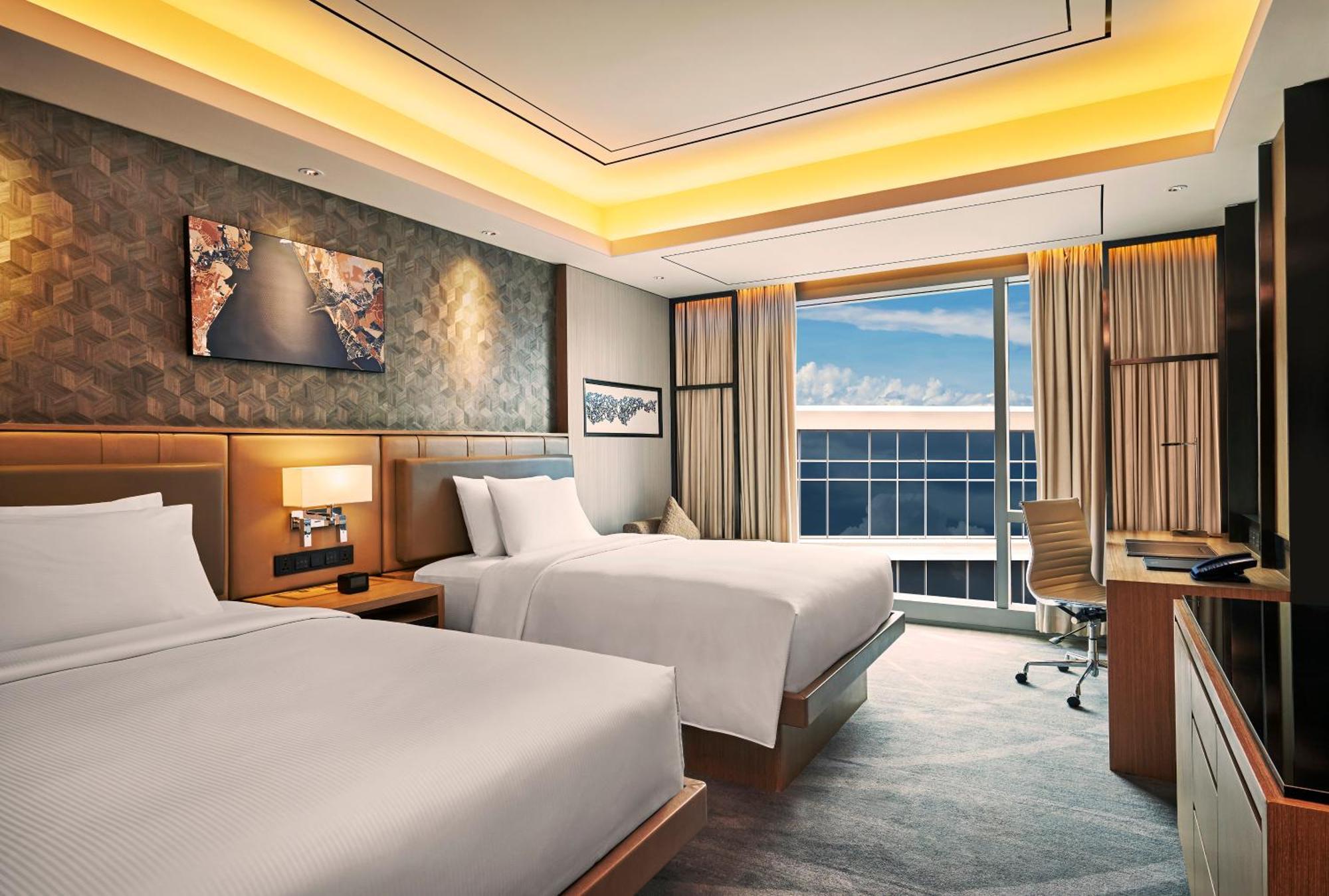 Hilton Manila Hotel Пасай Екстериор снимка Deluxe Room