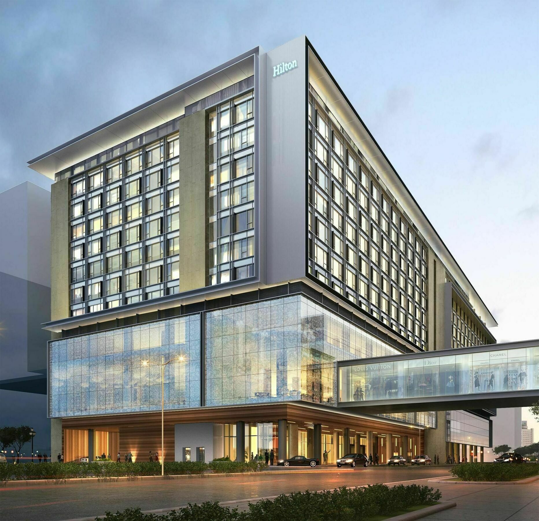 Hilton Manila Hotel Пасай Екстериор снимка